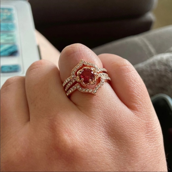 Elegant Gorgeous 3 Piece Ring Gem Set - Picture 3 of 4